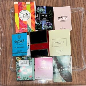 High end Fragrance Sampler Set of 9 perfumes untested
